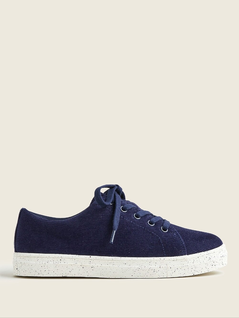 New! Crewcuts Sz 5 K5 Boys Kids' Court Sneakers Navy Blue Corduroy Shoes BA154